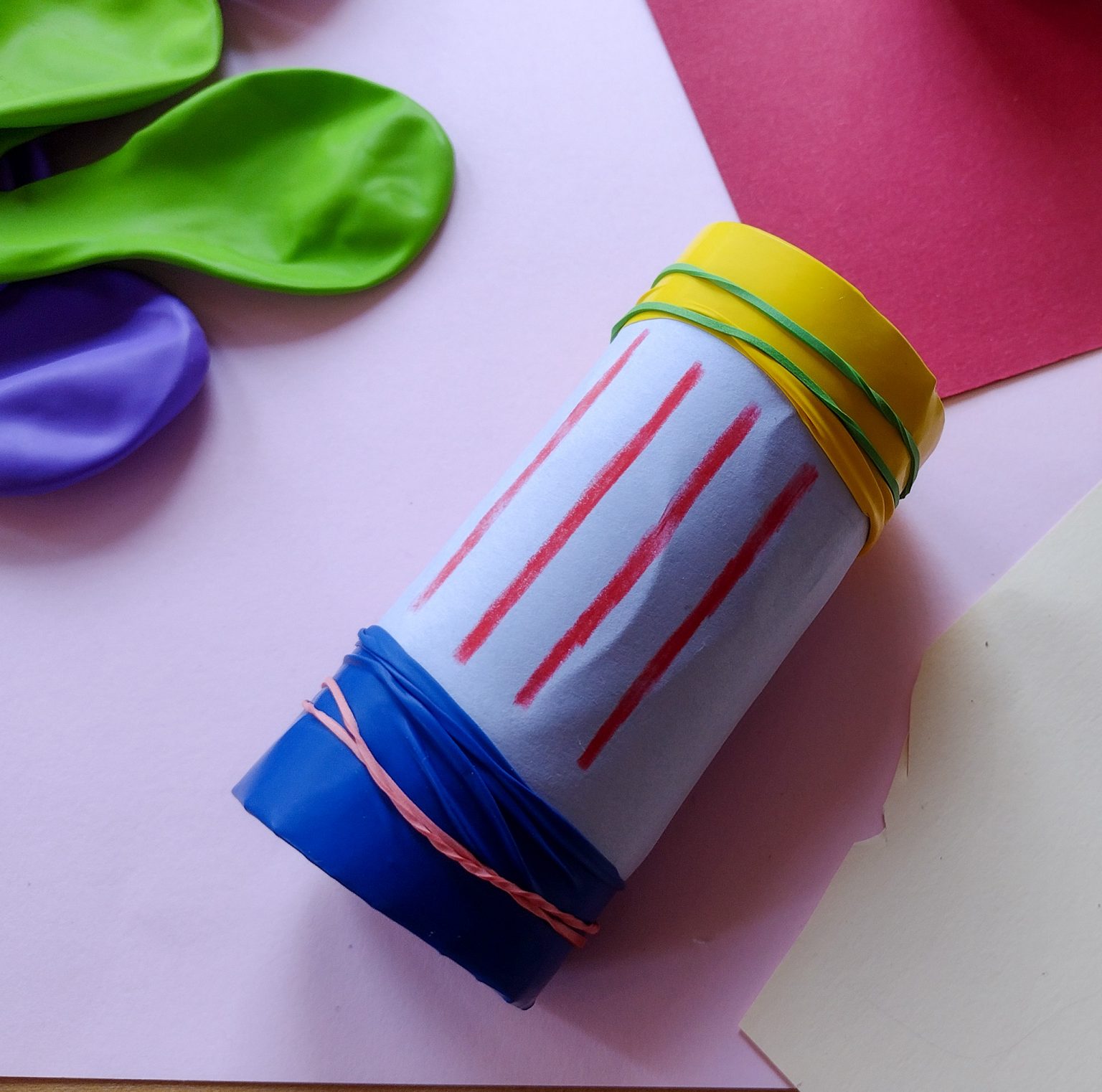 Baue eine Rassel selbst | Kinderkultur online